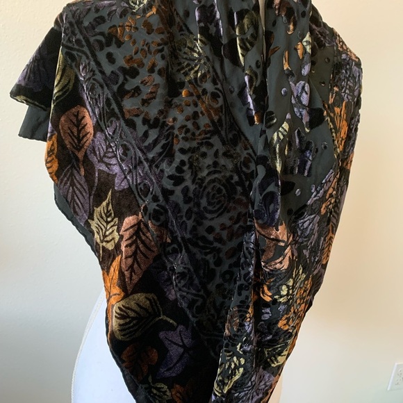 Vintage soie scarf - Picture 2 of 8